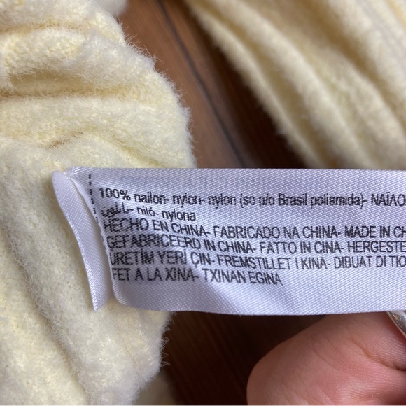 Zara Butter Yellow ribbed soft sweater S - Picture 3 of 7